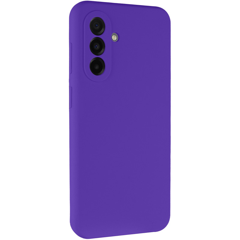 Чехол Silicone Cover Lakshmi Full Camera (AAA) для Samsung Galaxy A56 5G (Фиолетовый / Amethyst)
