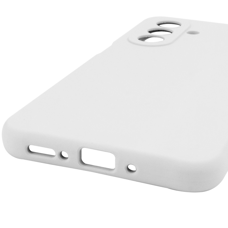 Купити Чохол Silicone Cover Lakshmi Full Camera (AAA) на Samsung Galaxy A17 4G/5G (Білий / White) на vchehle.ua