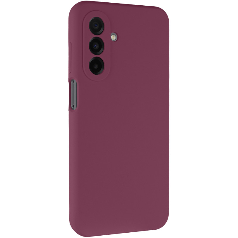 Чохол Silicone Cover Lakshmi Full Camera (AAA) на Samsung Galaxy A17 4G/5G (Бордовий / Plum)