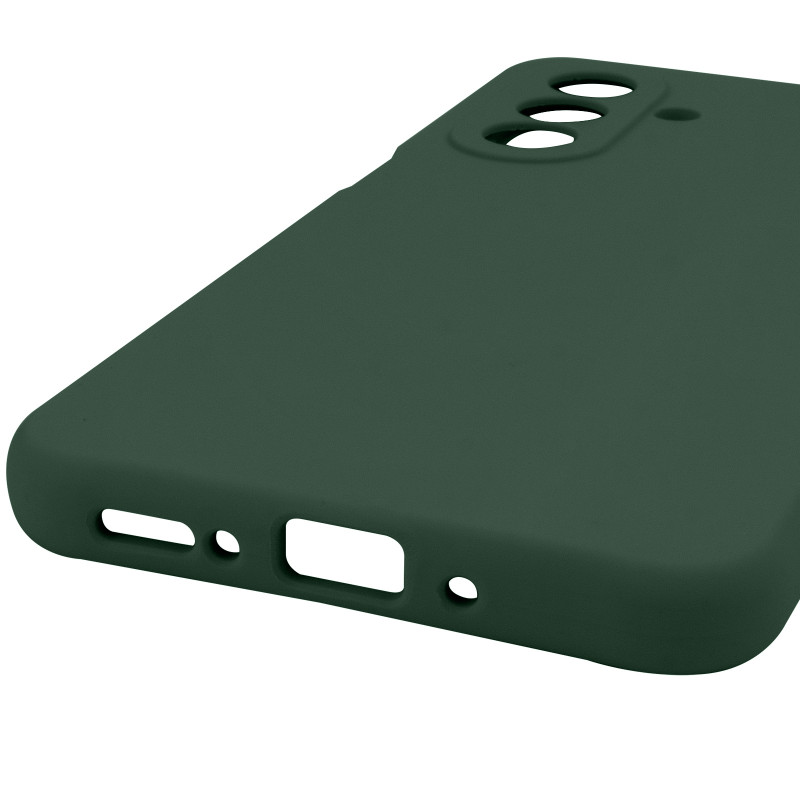 Купити Чохол Silicone Cover Lakshmi Full Camera (AAA) на Samsung Galaxy A17 4G/5G (Зелений / Cyprus Green) на vchehle.ua