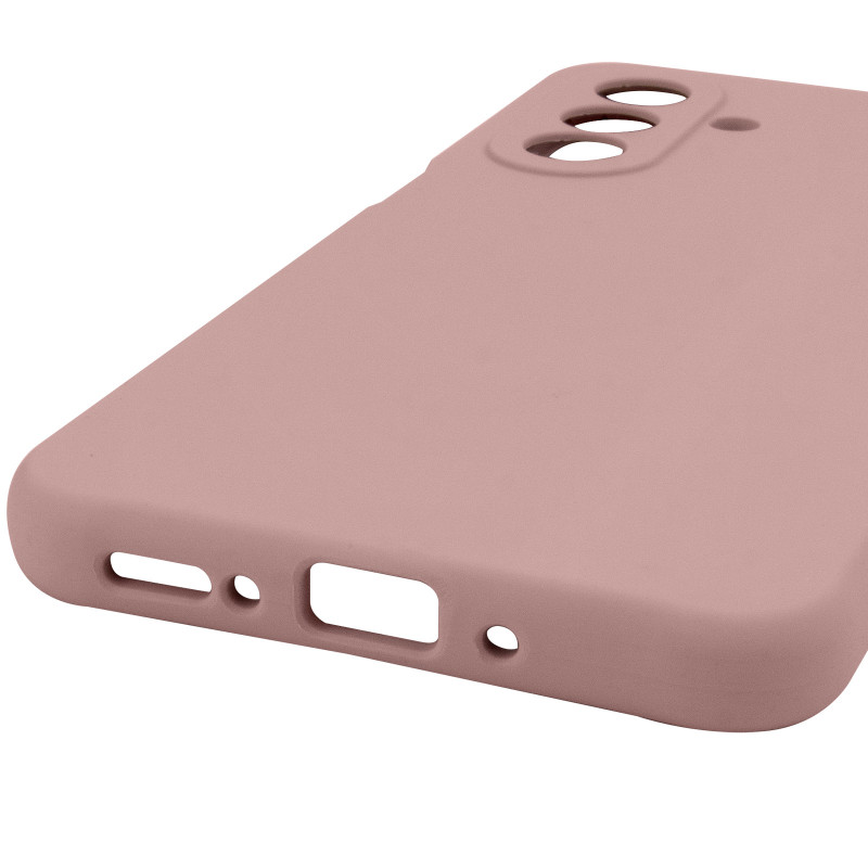 Купити Чохол Silicone Cover Lakshmi Full Camera (AAA) на Samsung Galaxy A17 4G/5G (Рожевий / Pink Sand) на vchehle.ua