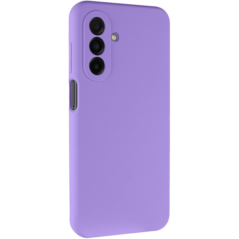 Чохол Silicone Cover Lakshmi Full Camera (AAA) на Samsung Galaxy A17 4G/5G (Бузковий / Dasheen)