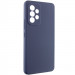 Фото Чехол Silicone Cover Lakshmi Full Camera (AAA) для Samsung Galaxy A32 5G (Темно-синий / Midnight blue) на vchehle.ua