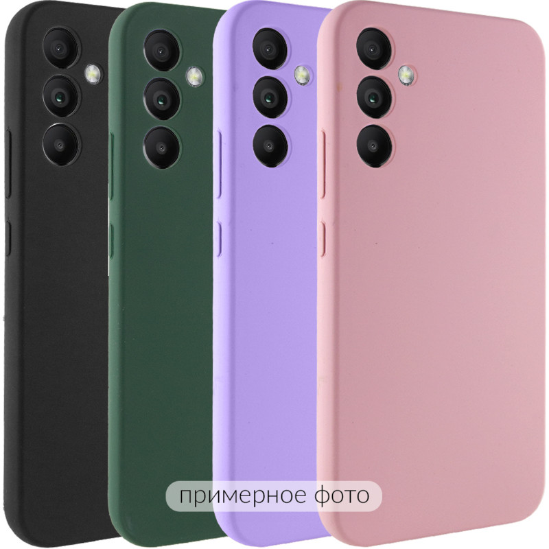 Чехол Silicone Cover Lakshmi Full Camera (AAA) для Samsung Galaxy A12