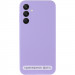 Фото Чехол Silicone Cover Lakshmi Full Camera (AAA) для Samsung Galaxy A12 (Сиреневый / Dasheen) на vchehle.ua