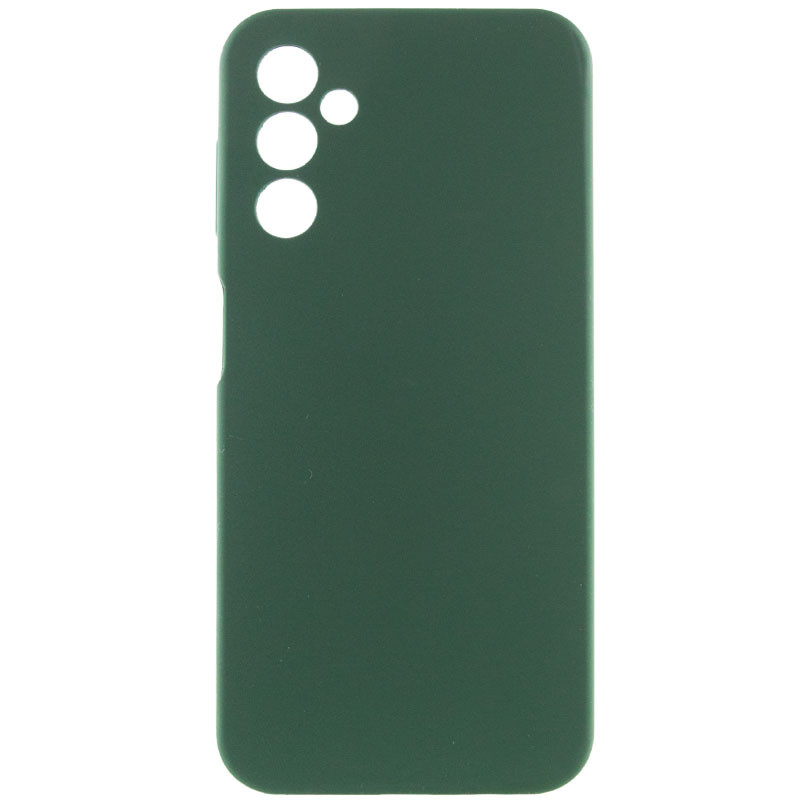Фото Чехол Silicone Cover Lakshmi Full Camera (AAA) для Samsung Galaxy A27 (Зеленый / Cyprus Green) на vchehle.ua