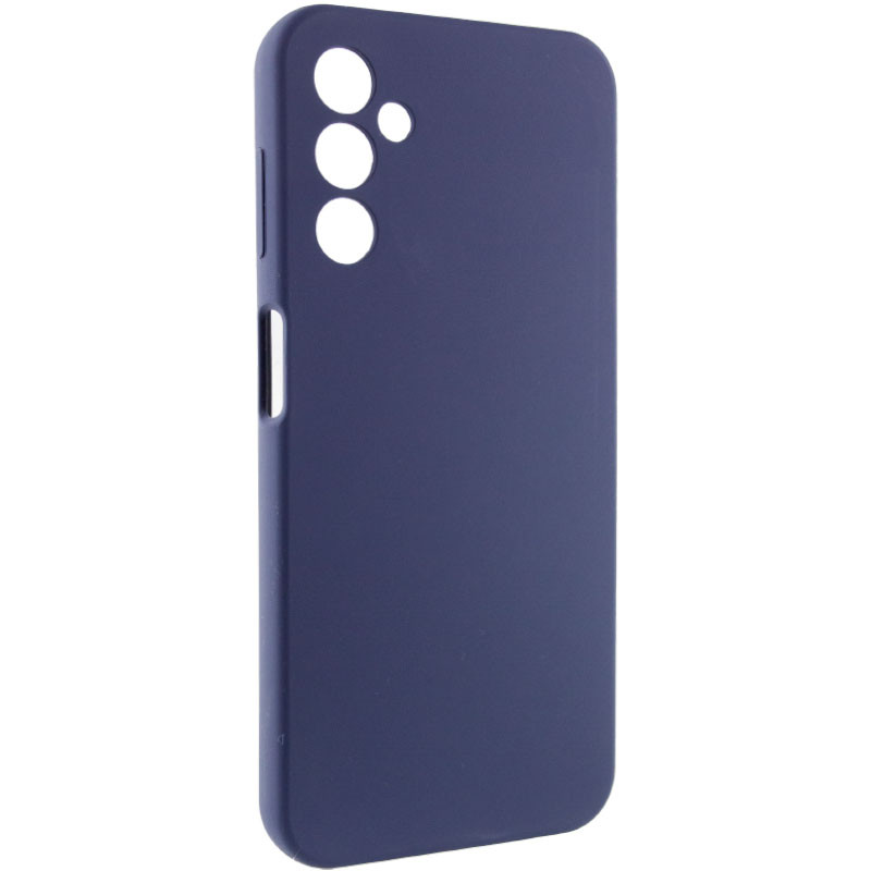Чехол Silicone Cover Lakshmi Full Camera (AAA) для Samsung Galaxy A27 (Темно-синий / Midnight blue)