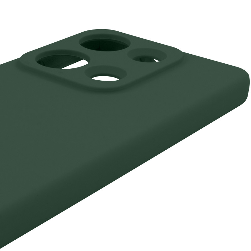 Чехол Silicone Cover Lakshmi Full Camera (AAA) для Xiaomi Redmi Note 14S (Зеленый / Cyprus Green) в магазине vchehle.ua