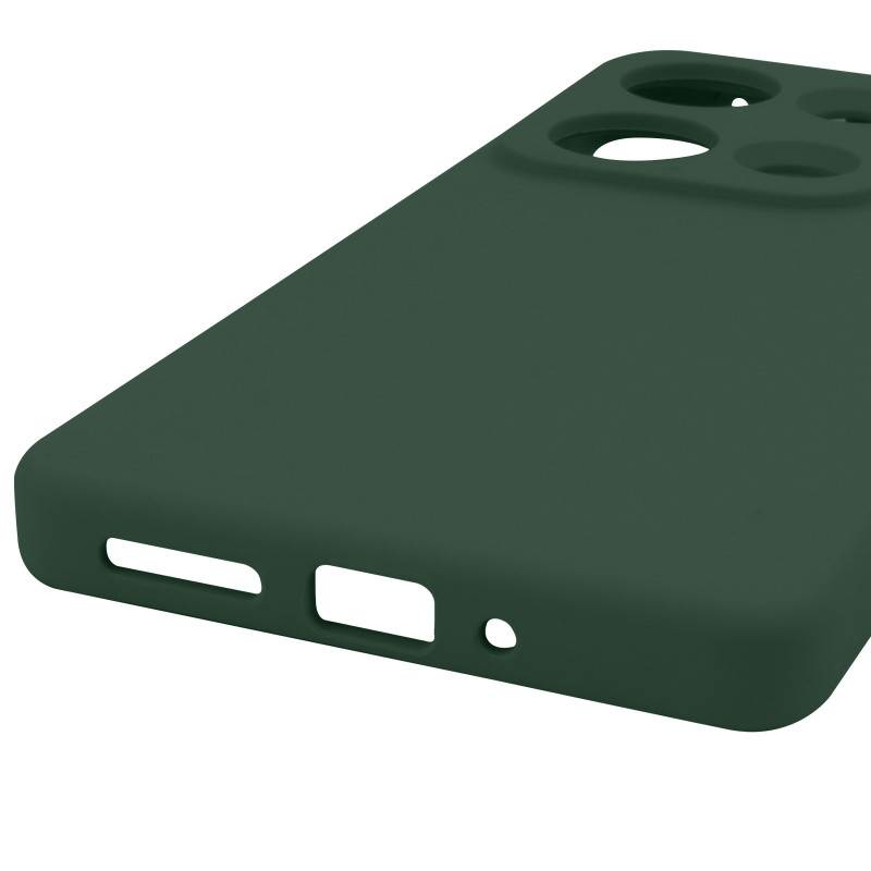 Купить Чехол Silicone Cover Lakshmi Full Camera (AAA) для Xiaomi Redmi Note 14S (Зеленый / Cyprus Green) на vchehle.ua