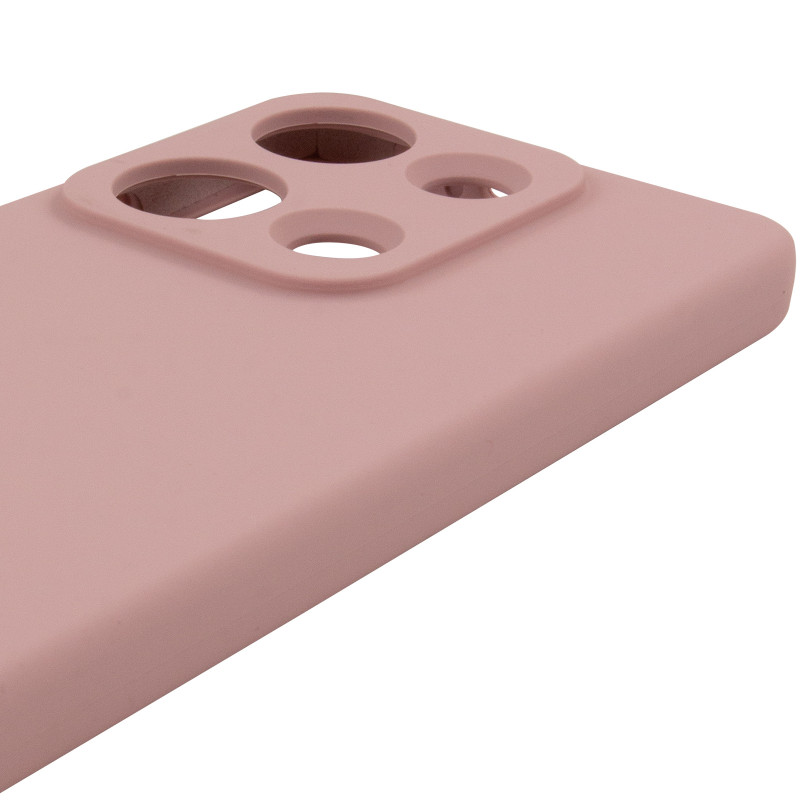 Чехол Silicone Cover Lakshmi Full Camera (AAA) для Xiaomi Redmi Note 14S (Розовый / Pink Sand) в магазине vchehle.ua