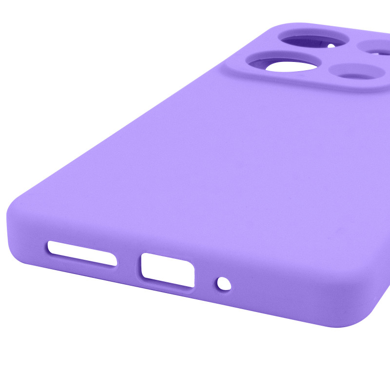 Заказать Чехол Silicone Cover Lakshmi Full Camera (AAA) для Xiaomi Redmi Note 14S (Сиреневый / Dasheen) на vchehle.ua