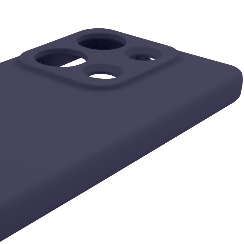 Чехол Silicone Cover Lakshmi Full Camera (AAA) для Xiaomi Redmi Note 14S (Темно-синий / Midnight blue) в магазине vchehle.ua