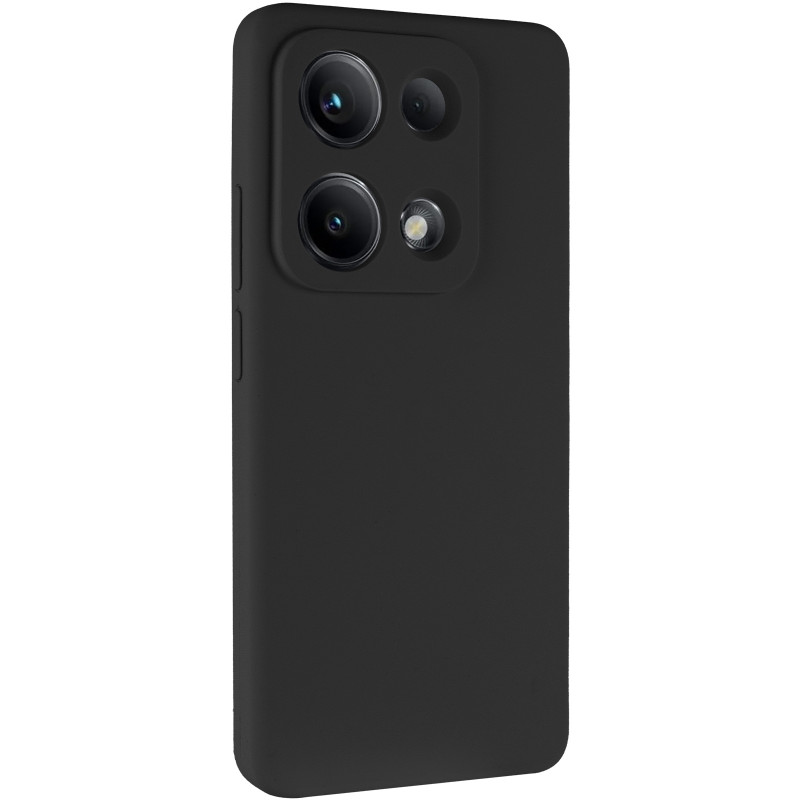 Чехол Silicone Cover Lakshmi Full Camera (AAA) для Xiaomi Redmi Note 14S (Черный / Black)