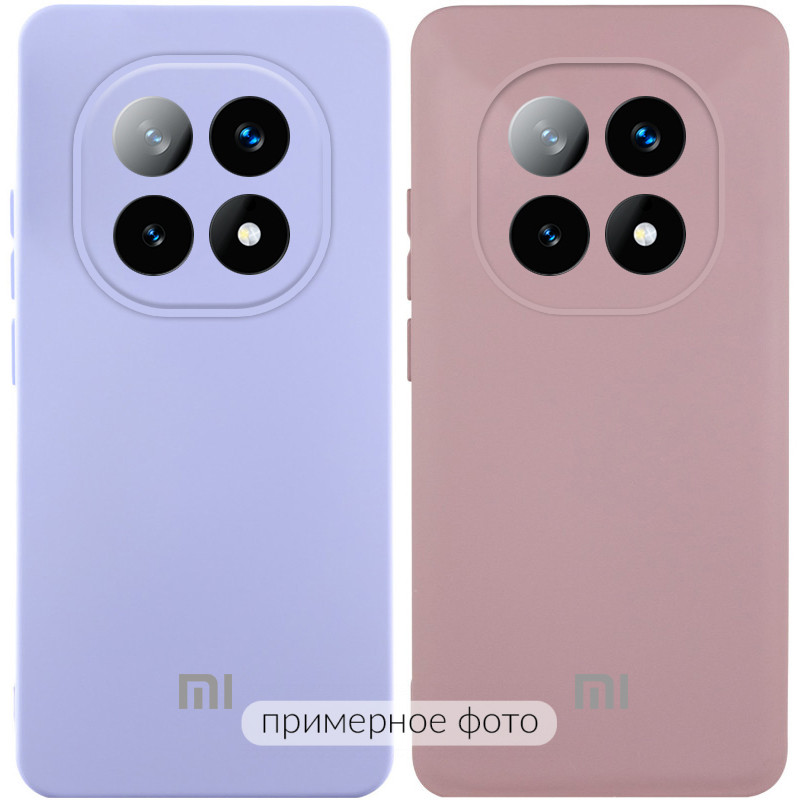 Чохол Silicone Cover Lakshmi Full Camera (AAA) with Logo на Xiaomi Redmi Note 15 4G/5G (EU)