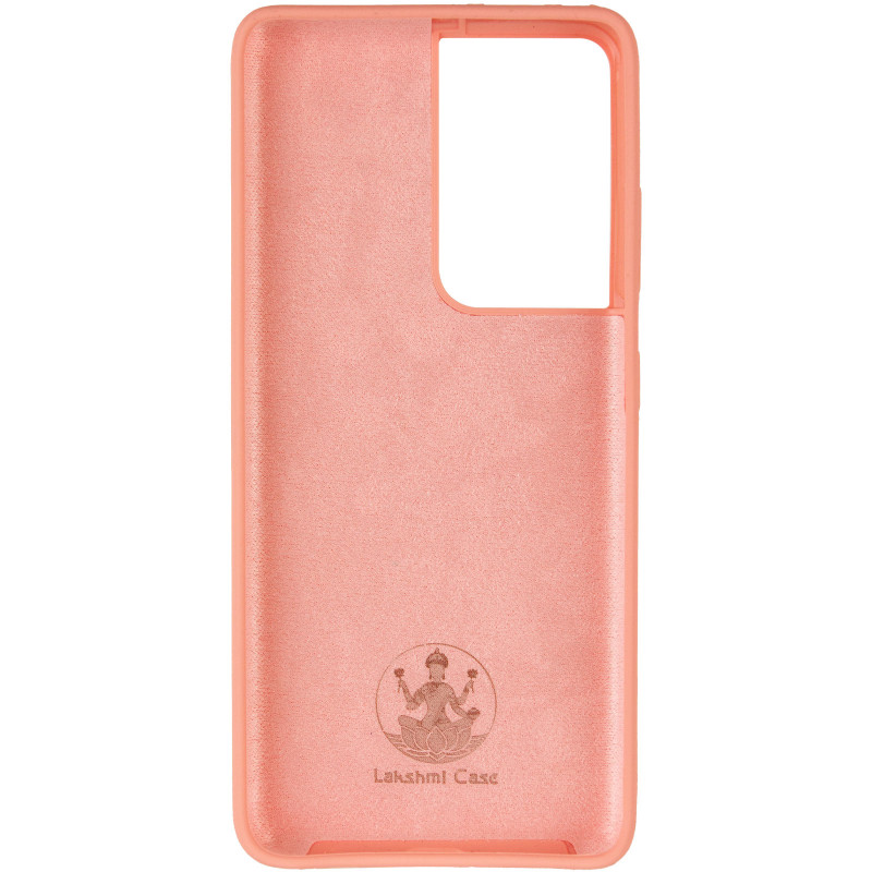 Фото Чохол Silicone Cover Ummi Lakshmi (AA) на Samsung Galaxy S21 Ultra (Рожевий / Pink) в маназині vchehle.ua
