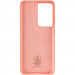 Фото Чохол Silicone Cover Ummi Lakshmi (AA) на Samsung Galaxy S21 Ultra (Рожевий / Pink) в маназині vchehle.ua