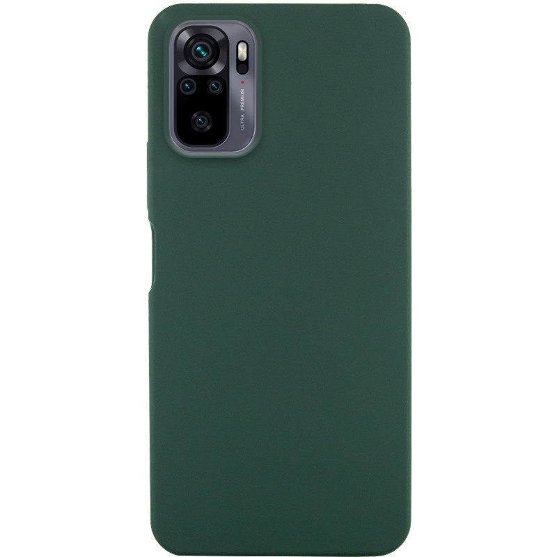 Чехол Silicone Cover Ummi Lakshmi (AA) для Xiaomi Redmi Note 10 / Note 10s / Poco M5s (Зеленый / Cyprus Green)