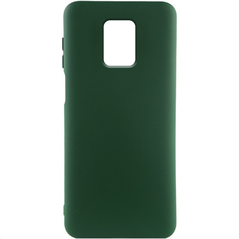 Чехол Silicone Cover Ummi Lakshmi (AA) для Xiaomi Redmi Note 9s / Note 9 Pro / Note 9 Pro Max (Зеленый / Cyprus Green)