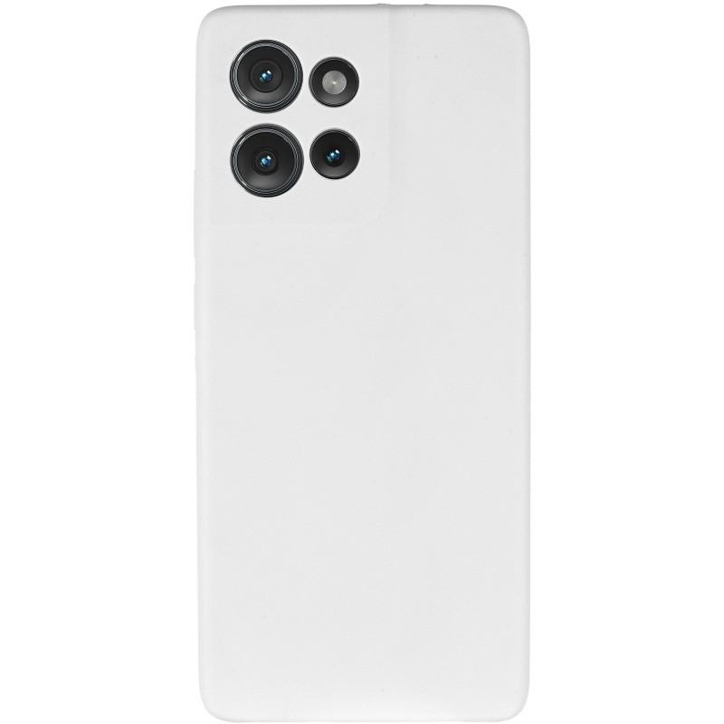 Фото Чохол Silicone Cover Ummi Lakshmi Full Camera (AA) на Motorola Edge 50 Neo (Білий / White) на vchehle.ua