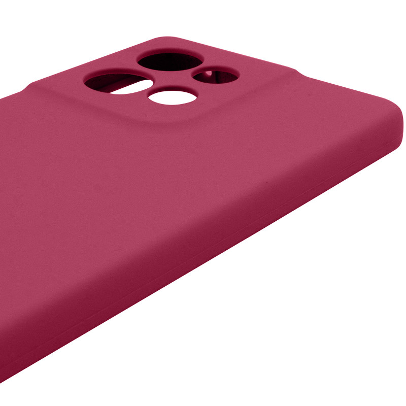 Чехол Silicone Cover Ummi Lakshmi Full Camera (AA) для Motorola Edge 50 Neo (Бордовый / Marsala) в магазине vchehle.ua