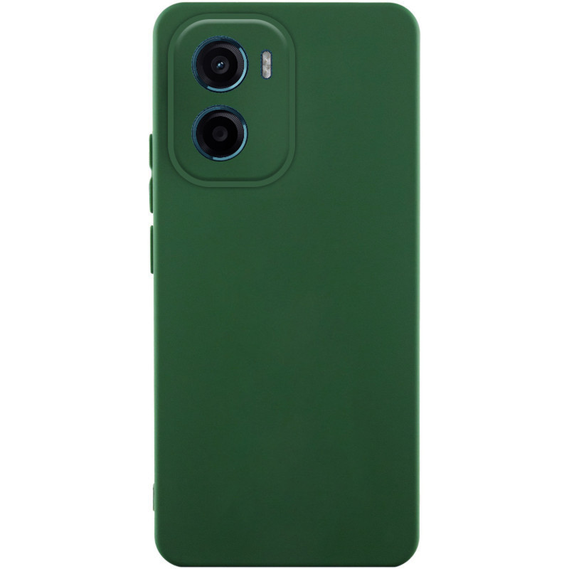 Чохол Silicone Cover Ummi Lakshmi Full Camera (AA) на Motorola Moto G06 (Зелений / Cyprus Green)