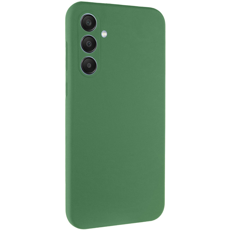 Чехол Silicone Cover Ummi Lakshmi Full Camera (AA) для Samsung Galaxy A56 5G (Зеленый / Cyprus Green)