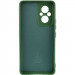 Фото Чехол Silicone Cover Ummi Lakshmi Full Camera (AA) для Xiaomi Poco M5 (Зеленый / Dark green) на vchehle.ua