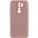 Чехол Silicone Cover Ummi Lakshmi Full Camera (AA) для Xiaomi Redmi Note 8 Pro (Розовый / Pink Sand)