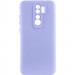 Чехол Silicone Cover Ummi Lakshmi Full Camera (AA) для Xiaomi Redmi Note 8 Pro (Сиреневый / Dasheen)