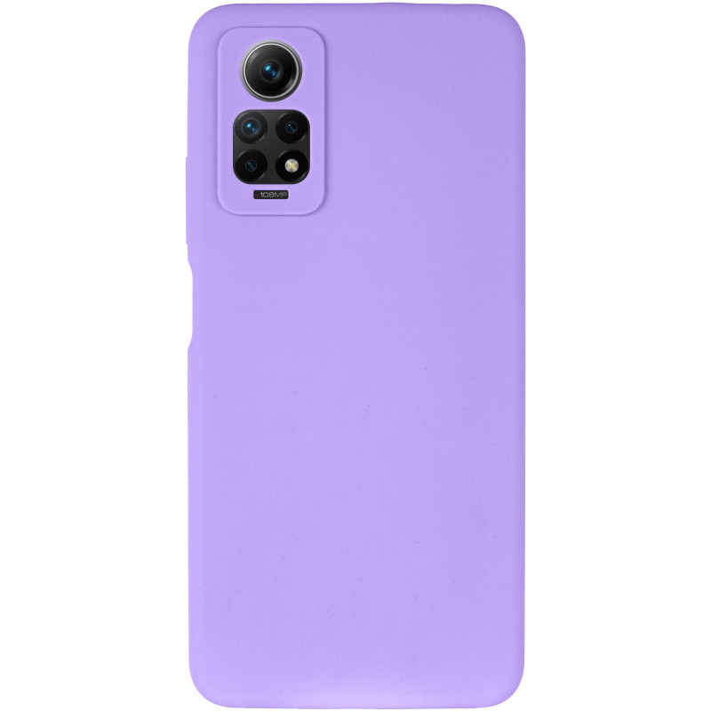 Фото Чехол Silicone Cover Ummi Lakshmi Full Camera (AA) для Xiaomi Redmi Note 12 Pro 4G (Сиреневый / Dasheen) на vchehle.ua