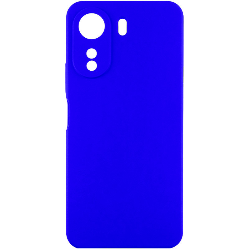 Чохол Silicone Cover Ummi Lakshmi Full Camera (AA) на Xiaomi Redmi 13C (Синій / Iris)