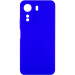 Чохол Silicone Cover Ummi Lakshmi Full Camera (AA) на Xiaomi Redmi 13C (Синій / Iris)