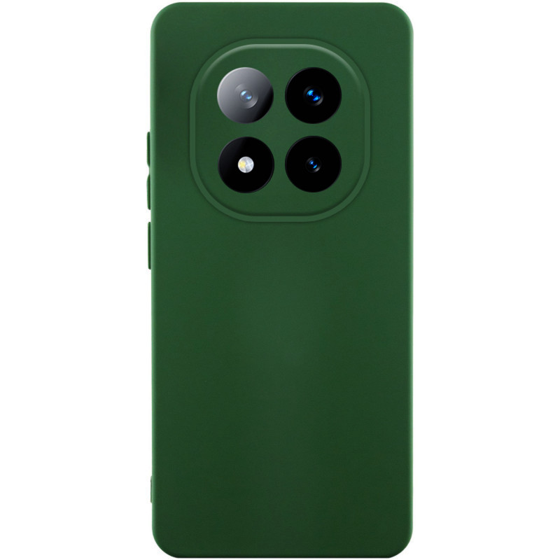 Чехол Silicone Cover Ummi Lakshmi Full Camera (AA) для Xiaomi Redmi Note 15 Pro 4G (Зеленый / Cyprus Green)