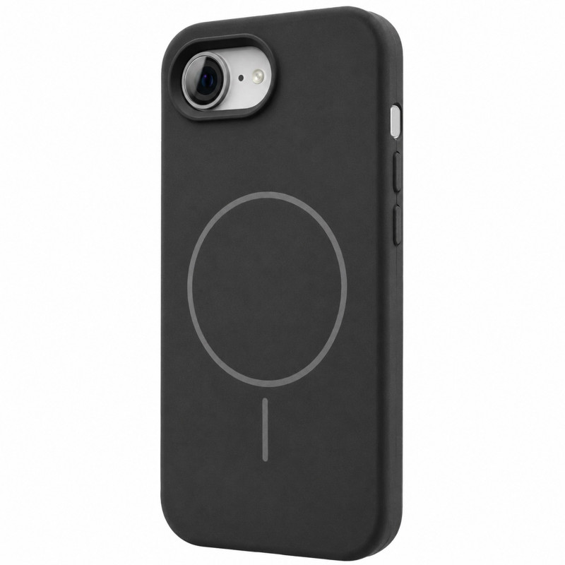 Чохол Silk Full Protective (AA) NO LOGO with Magnetic Fit на Apple iPhone 16e / 17e (6.1") (Чорний / Black)