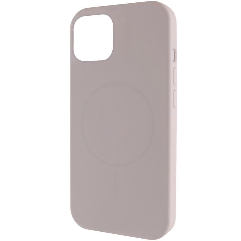 Чохол Silk Full Protective (AA) NO LOGO with Magnetic Fit на Apple iPhone 12 Pro / 12 (6.1") (Сірий / Lavender)
