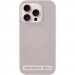 Чехол Silk Full Protective (AA) NO LOGO with Magnetic Fit для Apple iPhone 16 (6.1") (Серый / Lavender)