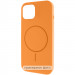 Чехол Silk Full Protective (AA) NO LOGO with Magnetic Fit для Apple iPhone 17 (6.3") (Оранжевый / Orange)