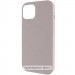 Чехол Silk Full Protective (AA) NO LOGO with Magnetic Fit для Apple iPhone 17 (6.3") (Серый / Lavender)