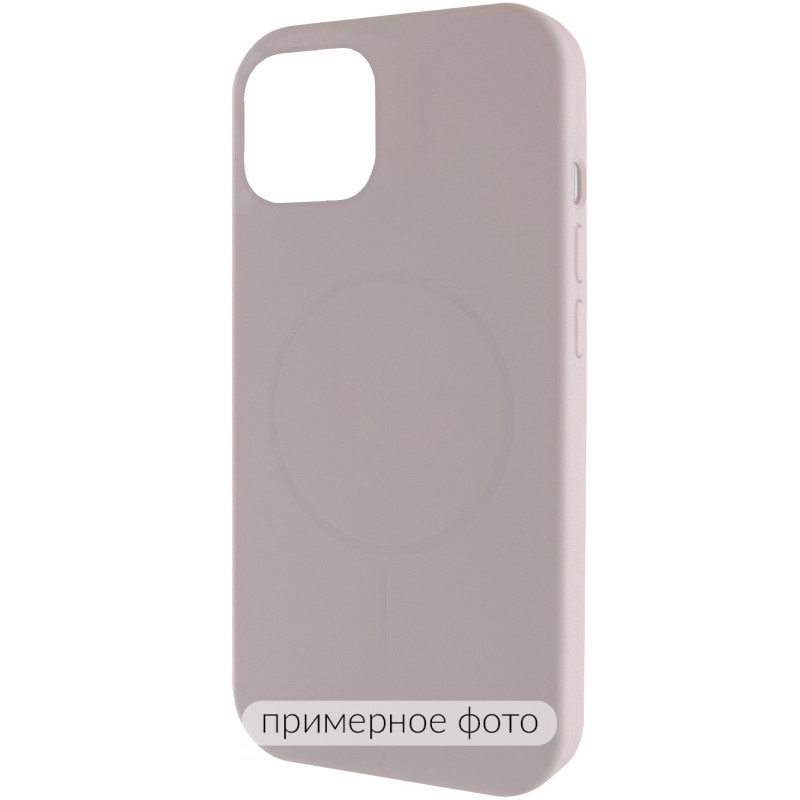 Чехол Silk Full Protective (AA) NO LOGO with Magnetic Fit для Apple iPhone 17 Pro (6.3") (Серый / Lavender)