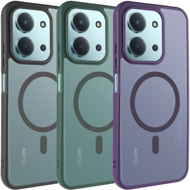 Чехол TPU Bloom with Magnetic Fit для Xiaomi Redmi 15C (EU)
