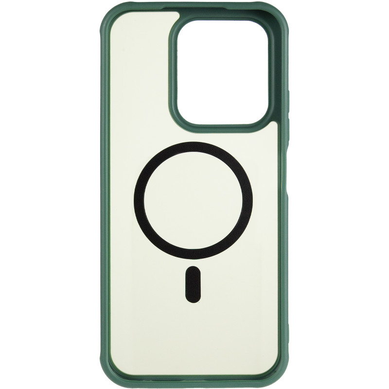 Фото Чехол TPU Bloom with Magnetic Fit для Xiaomi Redmi 15C (EU) (Green) в магазине vchehle.ua