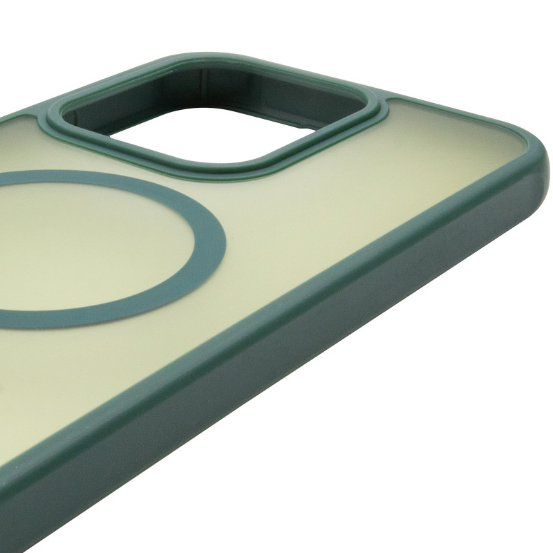 Чехол TPU Bloom with Magnetic Fit для Xiaomi Redmi 15C (EU) (Green) в магазине vchehle.ua