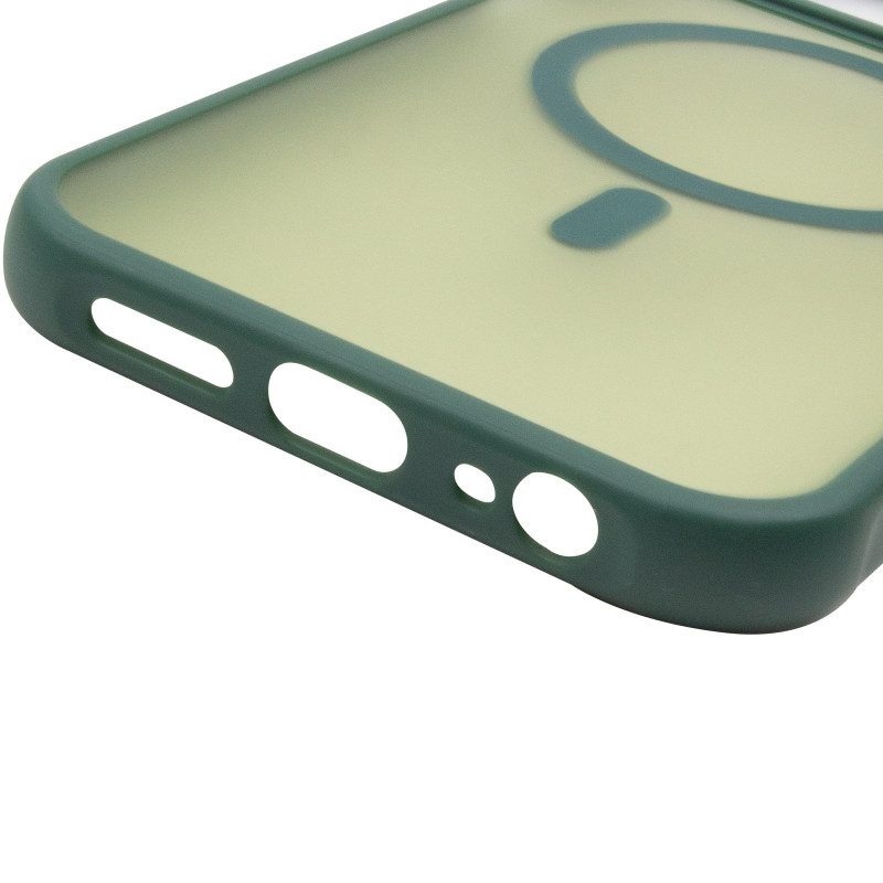 Купить Чехол TPU Bloom with Magnetic Fit для Xiaomi Redmi 15C (EU) (Green) на vchehle.ua