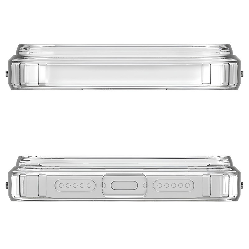 Купить Чехол TPU Crystal Case with Magnetic Fit для Apple iPhone 17 Pro / 18 Pro (6.3") (Clear) на vchehle.ua
