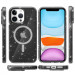 Фото Чохол TPU Galaxy Sparkle Magnetic Fit на Apple iPhone 13 Pro Max (6.7") (Black+Glitter) на vchehle.ua
