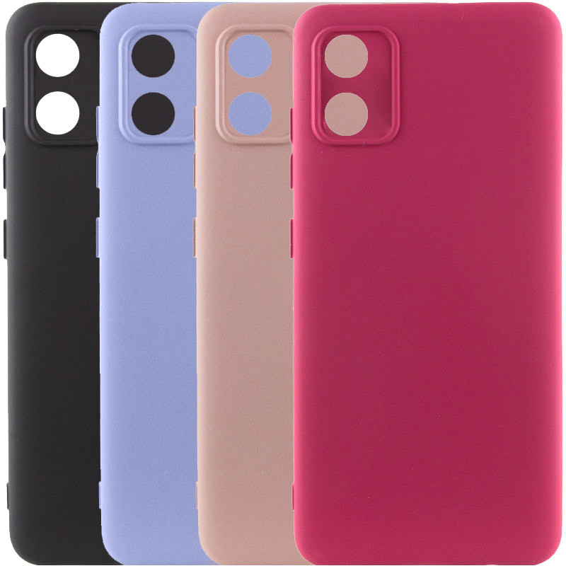 Чохол TPU GETMAN Liquid Silk Full Camera на Motorola Moto E13
