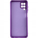 Фото Чехол TPU GETMAN Liquid Silk Full Camera для Samsung Galaxy A12 (Фиолетовый / Purple) на vchehle.ua