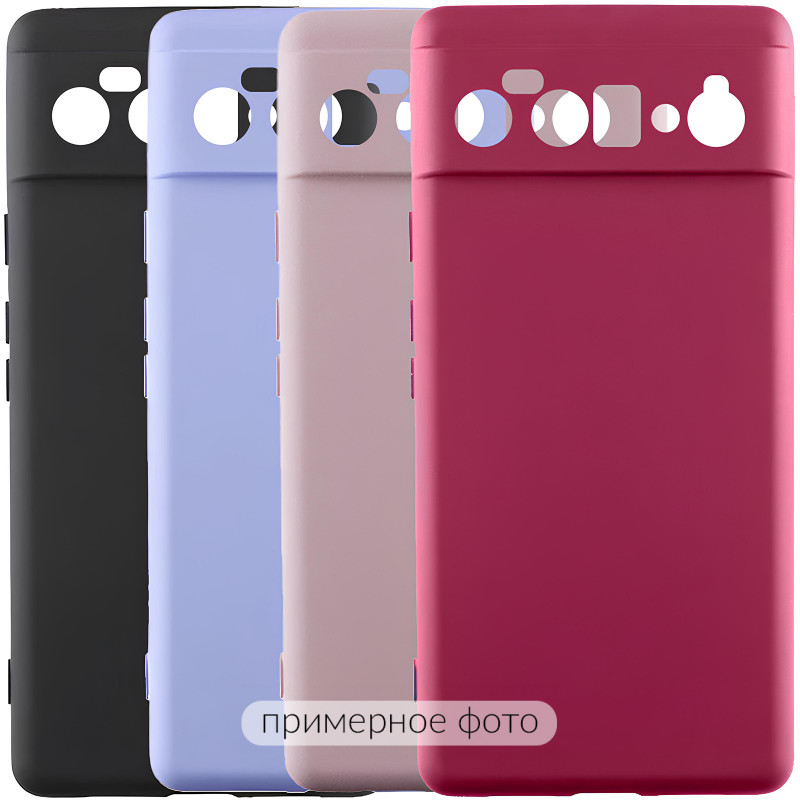Чехол TPU GETMAN Liquid Silk Full Camera для Motorola Edge 60 Pro
