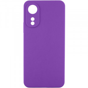Чехол TPU GETMAN Liquid Silk Full Camera для Oppo A78 4G