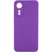 Чохол TPU GETMAN Liquid Silk Full Camera на Oppo A78 4G (Фіолетовий / Purple)